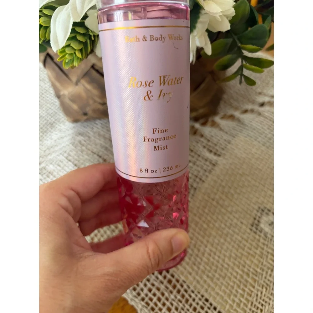 Bath And Body Works Rose Water Ivy Fragrance Mist Discontinued Scent